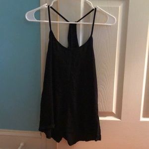 Black tank top